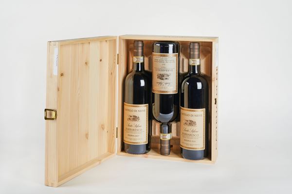 Castello di Neive - Castello di Neive Verticale Barbaresco Albesani  Vigna Santo Stefano Riserva 2015 2016 2017