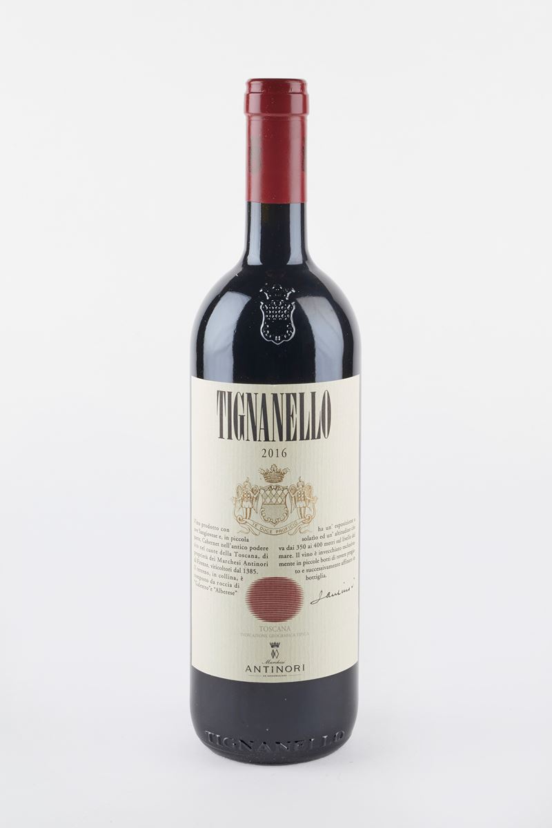 Marchesi Antinori : Tignanello  (2016)  - Asta Vini e Distillati - Fidelis Auctions
