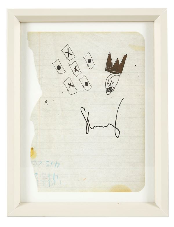 Jean-Michel  Basquiat - Inchiostro su carta