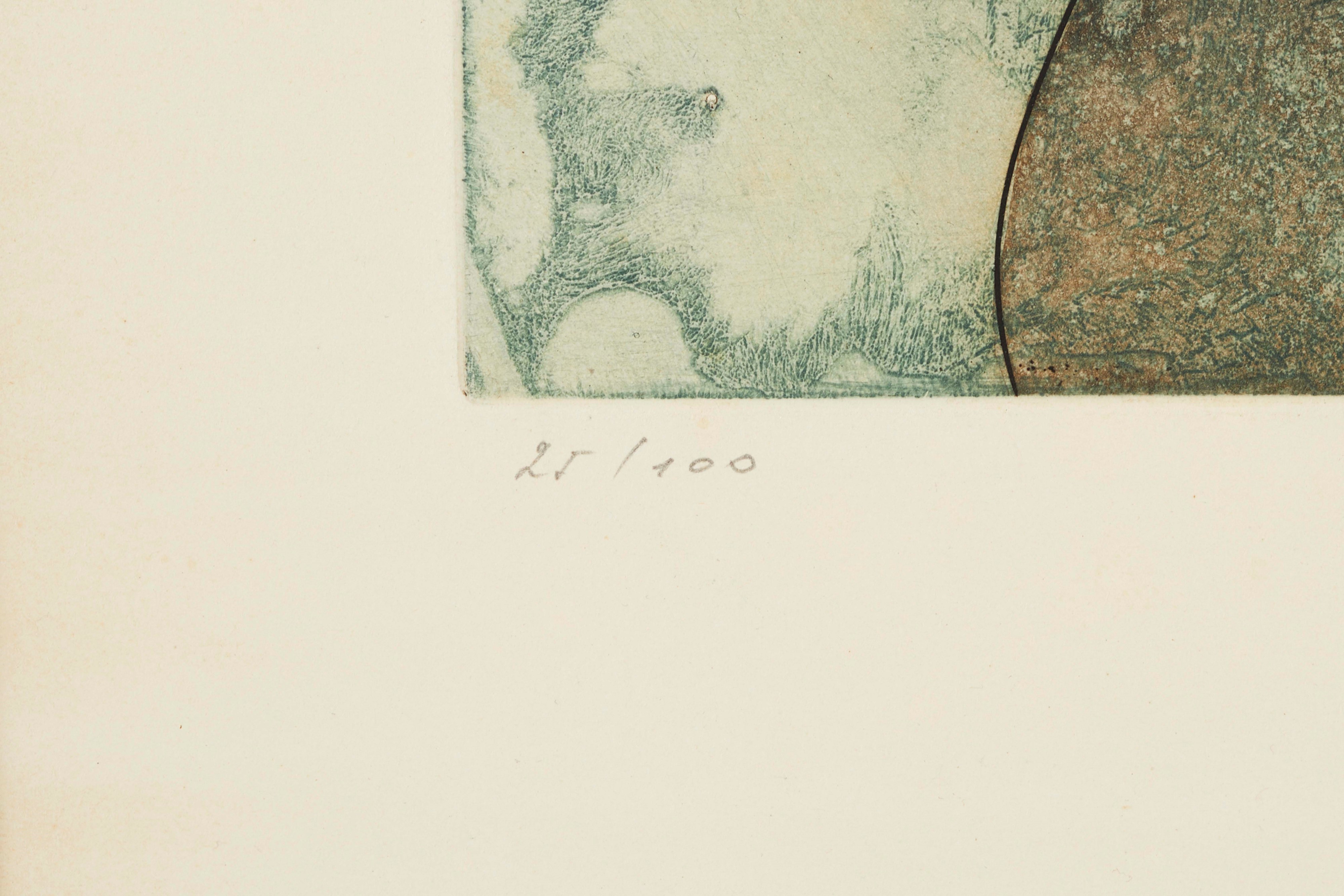 Roberto Antonio Sebástian Matta Echaurren - Matta, Così fan tutte (litografia a colori), 1970