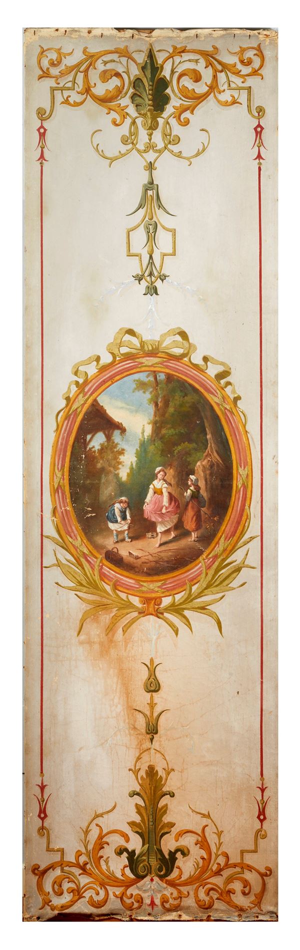 Coppia di pannelli decorativi