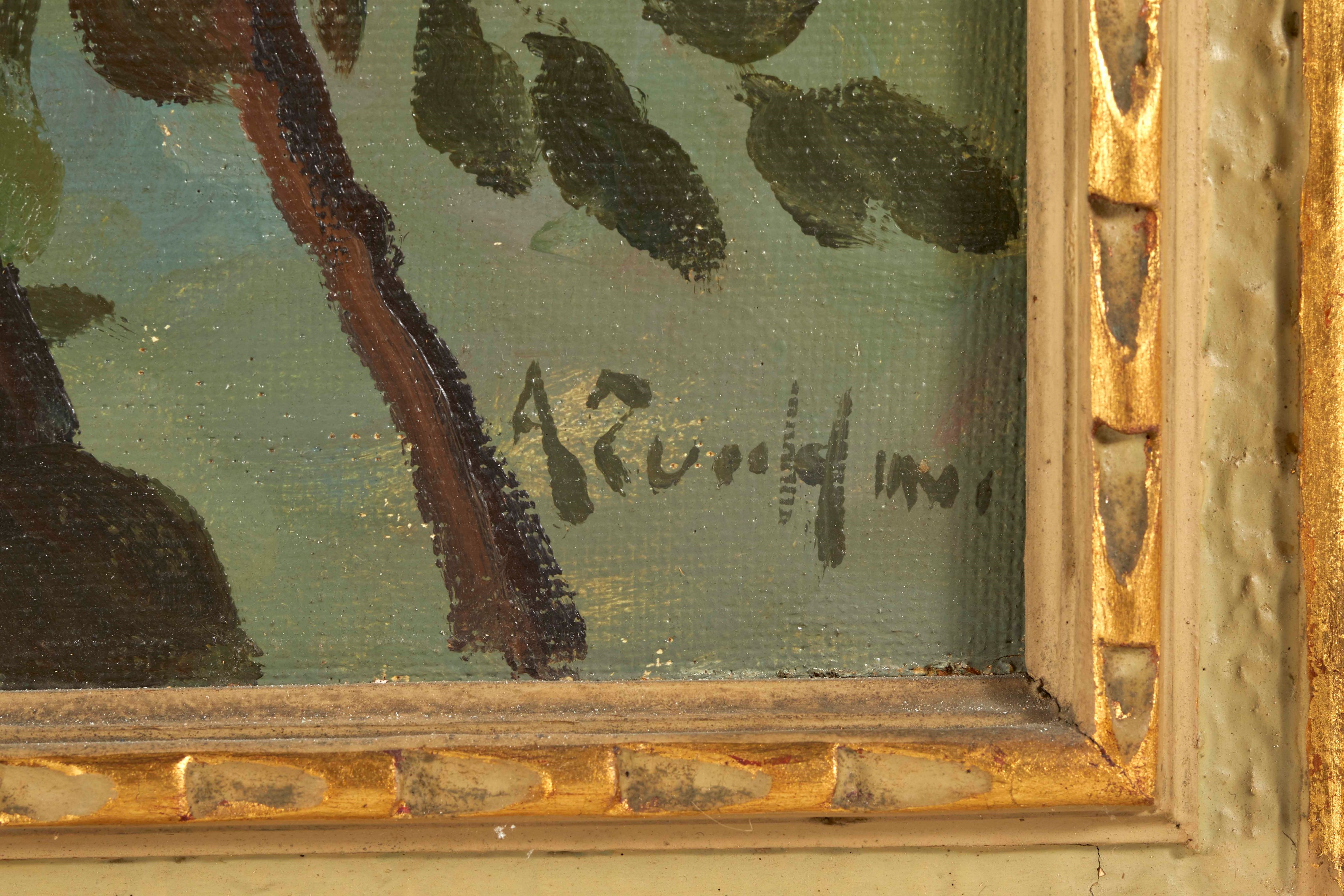 Agostino Zucchini - Fiori, olio su tela