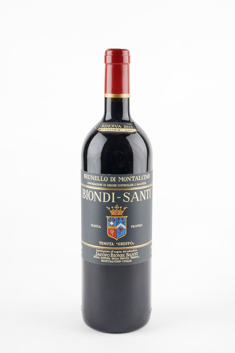 Biondi Santi : Biondi Santi Brunello riserva 2011  (2011)  - Asta Vini e Distillati - Fidelis Auctions