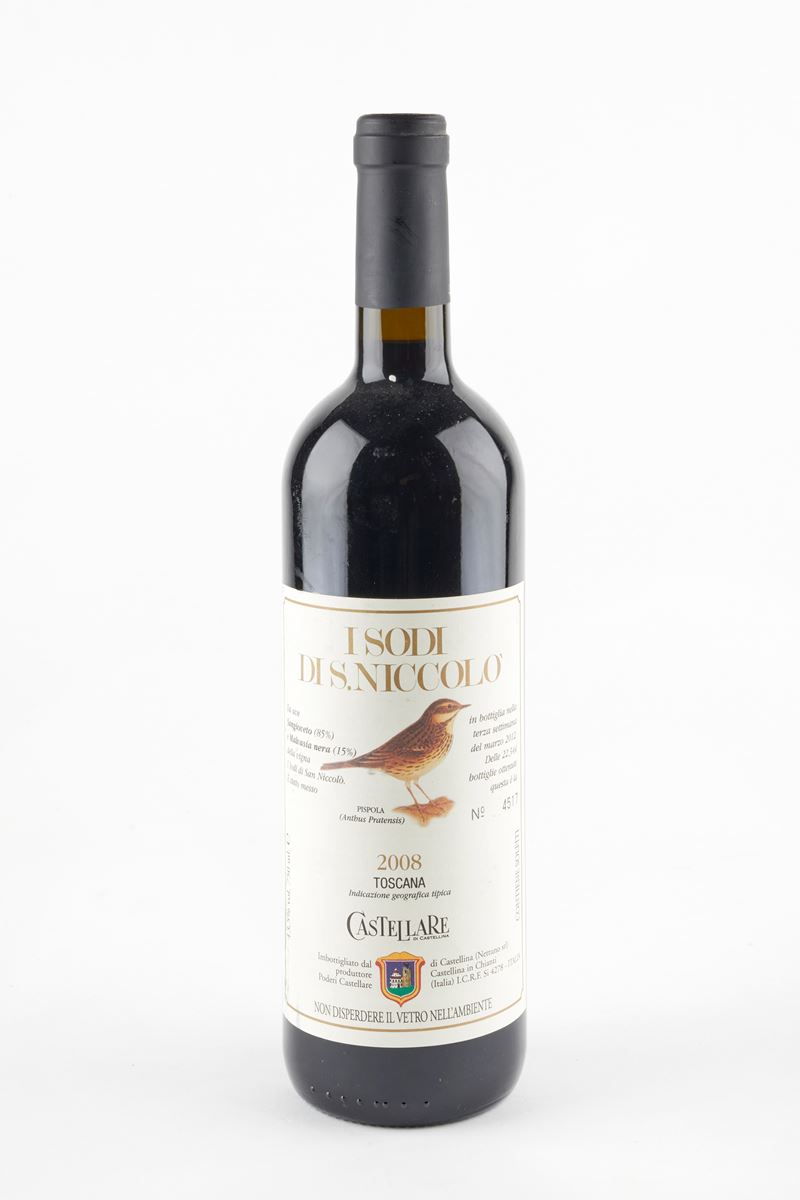 Castellare di Castellina : Sodi S. Niccolò 2008  (2008)  - 13.5% vol - Asta Vini e Distillati - Fidelis Auctions