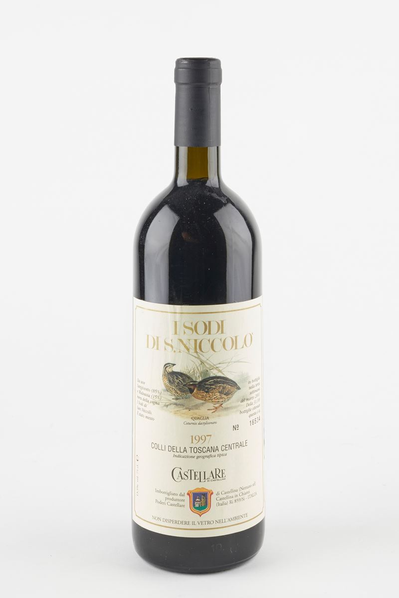 Castellare di Castellina : I Sodi S. Niccolò 1997  (1997)  - 13.5% vol - Asta Vini e Distillati - Fidelis Auctions