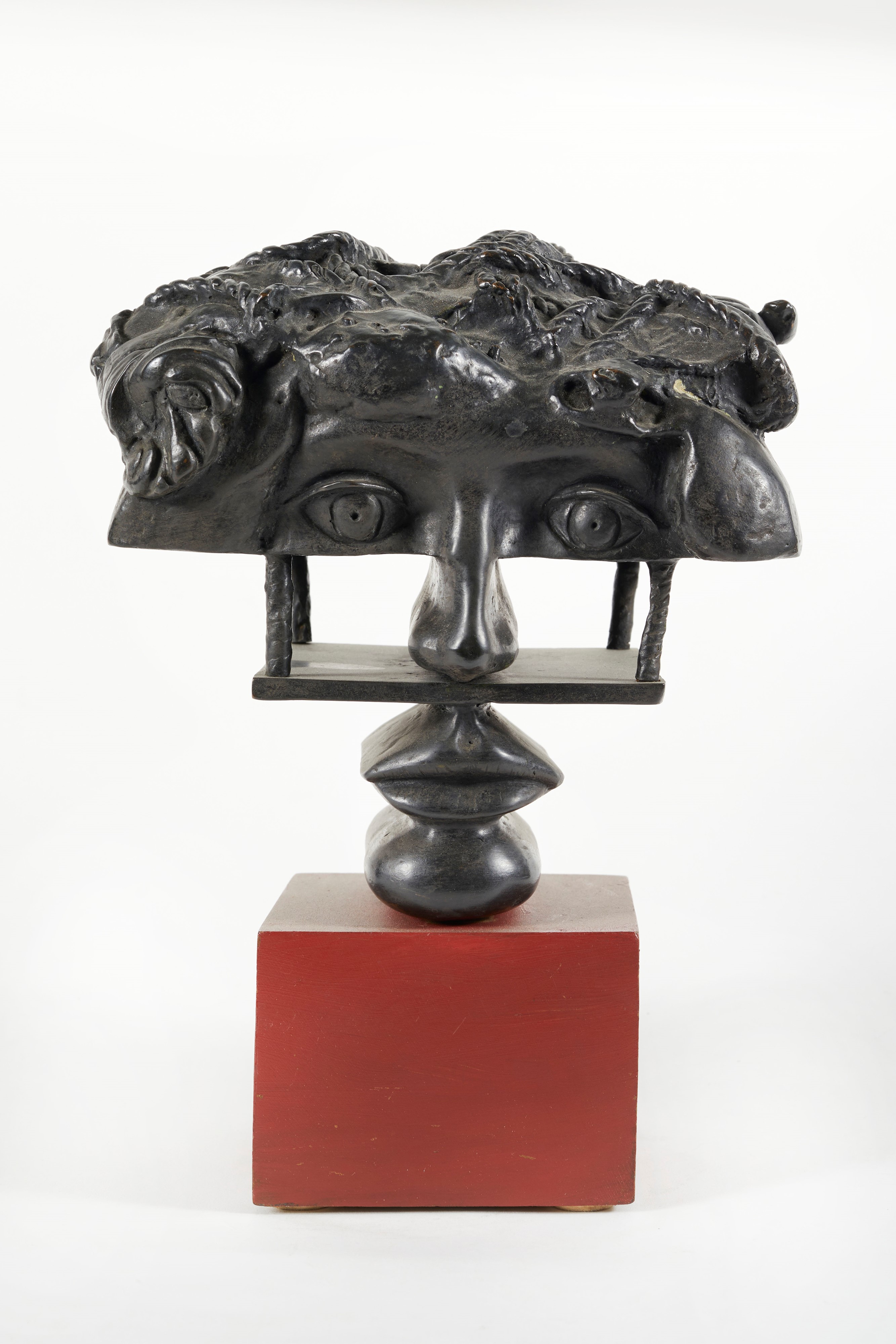 Novello Finotti - Scultura di volto senza titolo