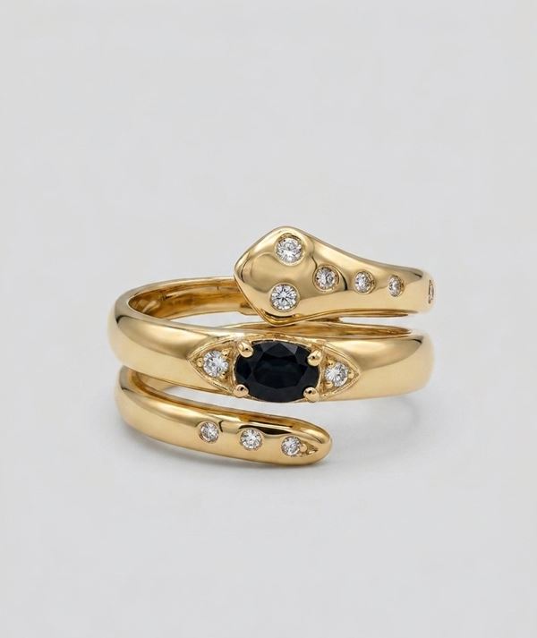 Anello in oro giallo