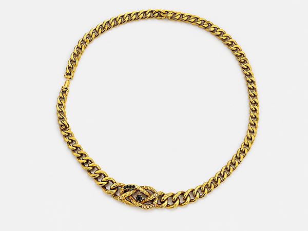 Collana in oro giallo