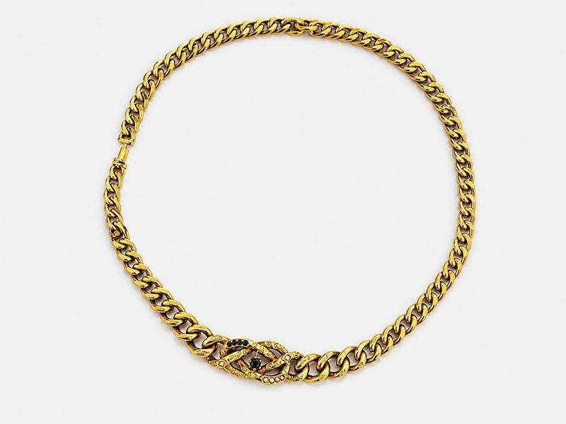 Collana in oro giallo  - Asta  Argenti, Fashion Vintage e Preziosi - Fidelis Auctions