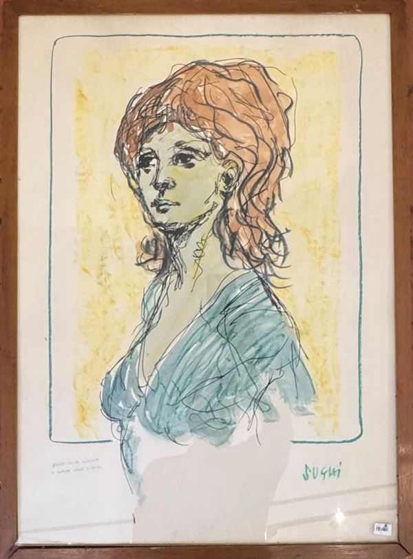 Alberto Sughi - "Ritratto femminile"