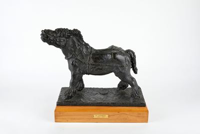 Cavallo, scultura in bronzo (1938)