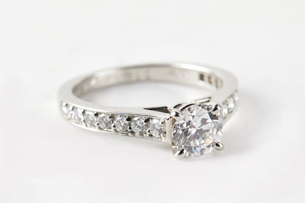 Cartier - Anello in platino 950/ooo