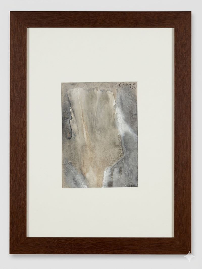 Lidia Puglioli : "Senza titolo"  (1977)  - Acquerello su cartoncino - Asta Grafiche e Multipli d'Autore - Fidelis Auctions