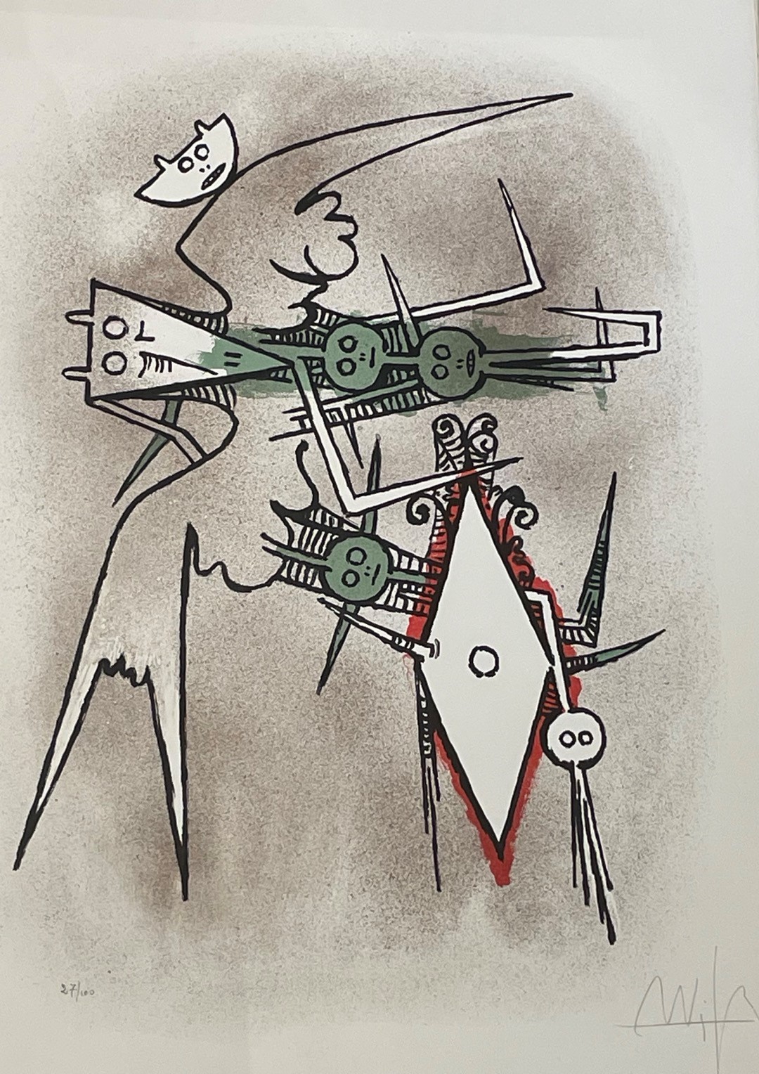 Wifred Lam - Le Feu Vert