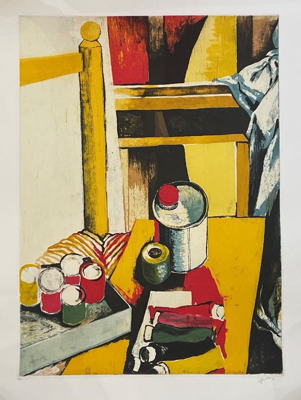 Renato Guttuso - "Barattoli"