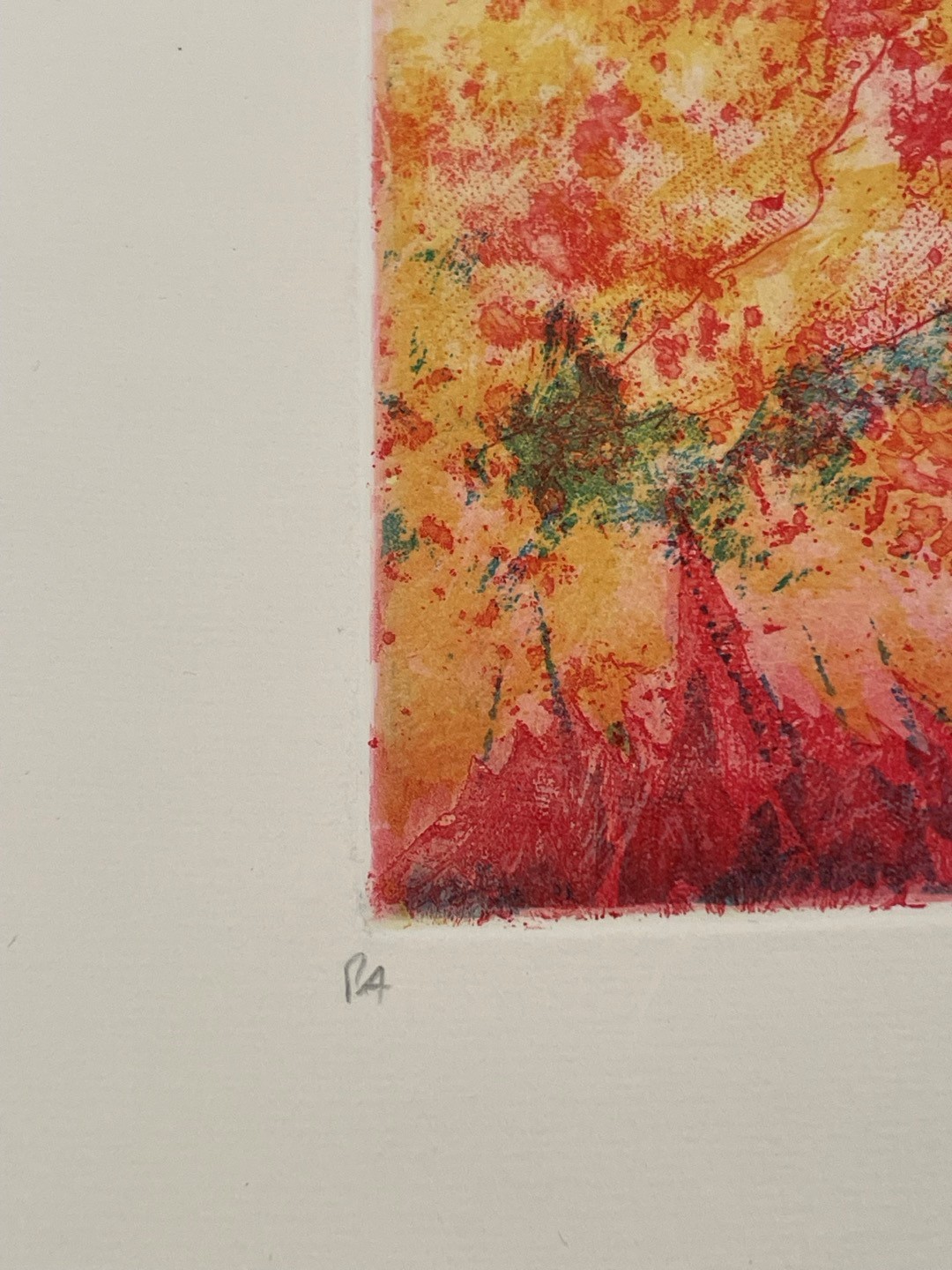 Aligi Sassu - Cavalli e cavalieri (litografia a colori)