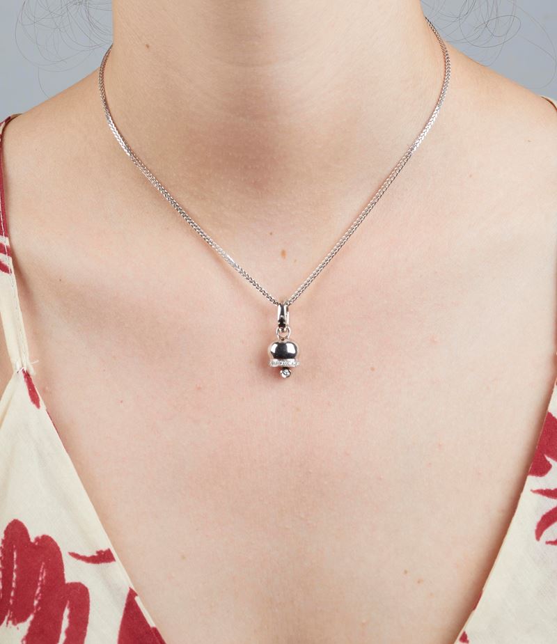 Collana in oro bianco  - Asta  Argenti, Fashion Vintage e Preziosi - Fidelis Auctions