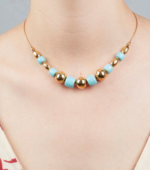 Collana in oro giallo 