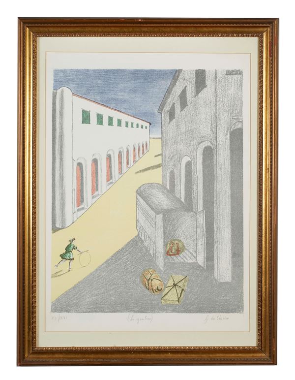 Giorgio De Chirico - “Lo sgombero”