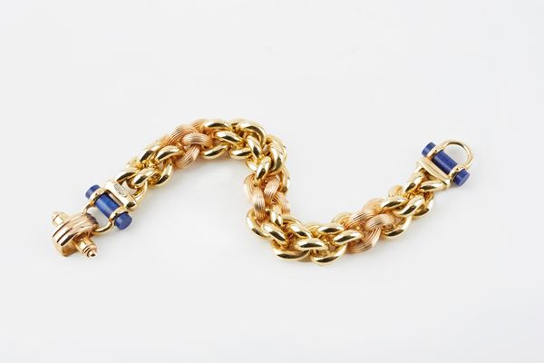 Bracciale a maglie intrecciate