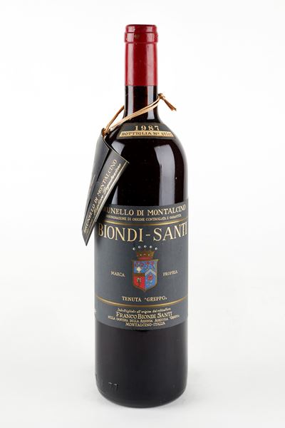 Biondi-santi Brunello di Montalcino1987