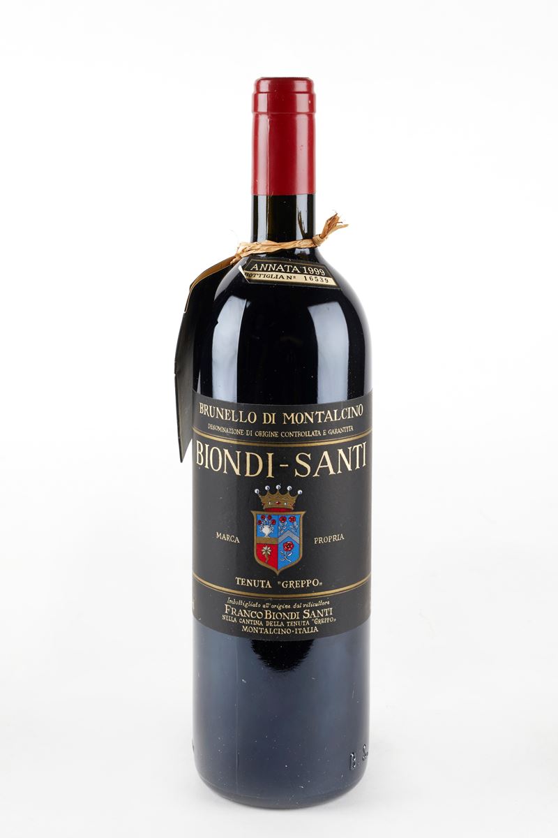 Biondi Santi : Biondi Santi Brunello di Montalcino 1999  (1999)  - Asta Vini e Distillati - Fidelis Auctions