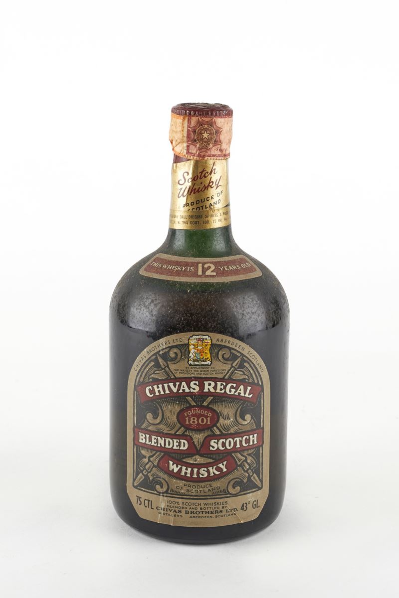 Chivas Regal : Chivas Regal 12 Year Old  (Anni 60)  - 43% vol - Asta Vini e Distillati - Fidelis Auctions