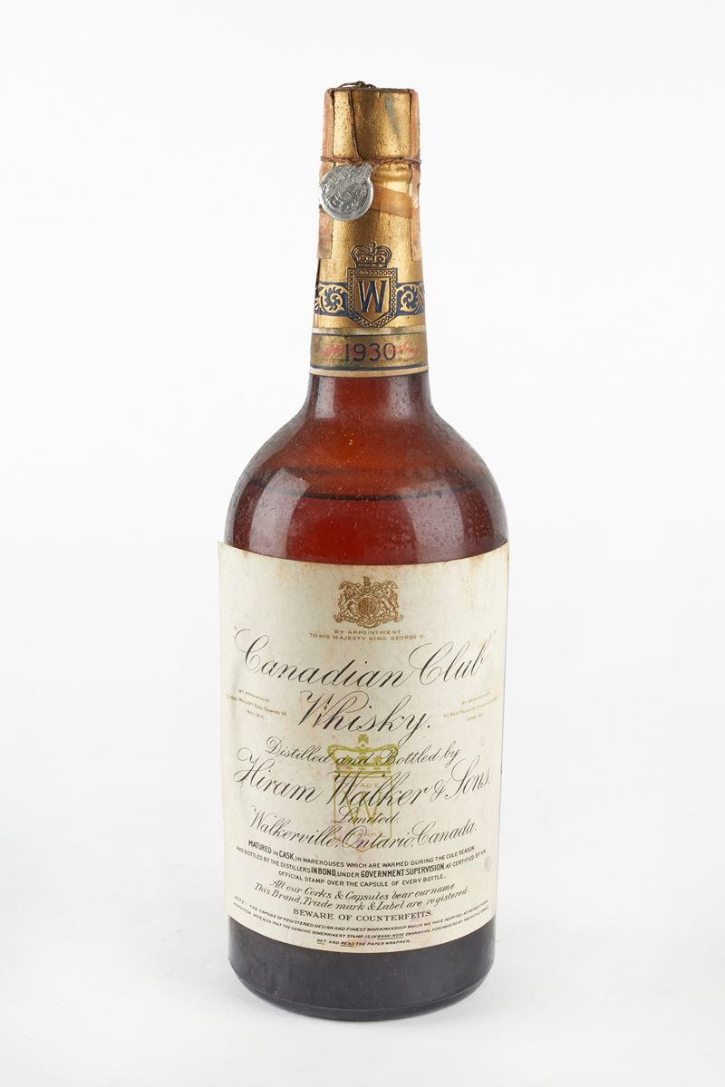Canadian Club : Canadian Club Whisky 1930  (1930)  - 43% vol - Asta Vini e Distillati - Fidelis Auctions