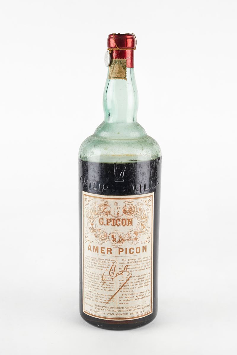 Picon : Amer Picon  (Anni 40)  - 30% vol - Asta Vini e Distillati - Fidelis Auctions