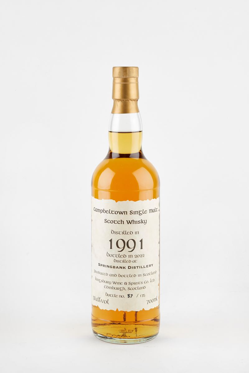 Springbank,Kingsbury : Springbank 30 Years Old 1991  (1991)  - 56% vol - Asta Macallan e Whisky Rari | Da Importanti Collezioni Europee - Fidelis Auctions