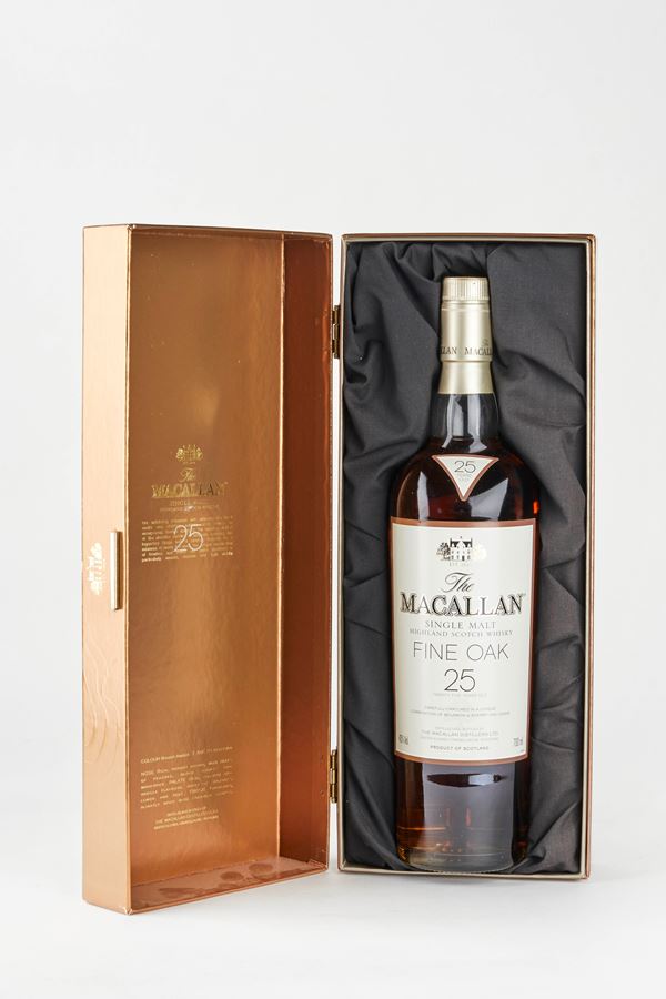 Macallan - Macallan 25 Year Old Fine Oak
