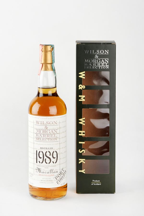 Macallan - Macallan 1989 della serie "Barrel Selection" imbottigliato da Wilson & Morgan.