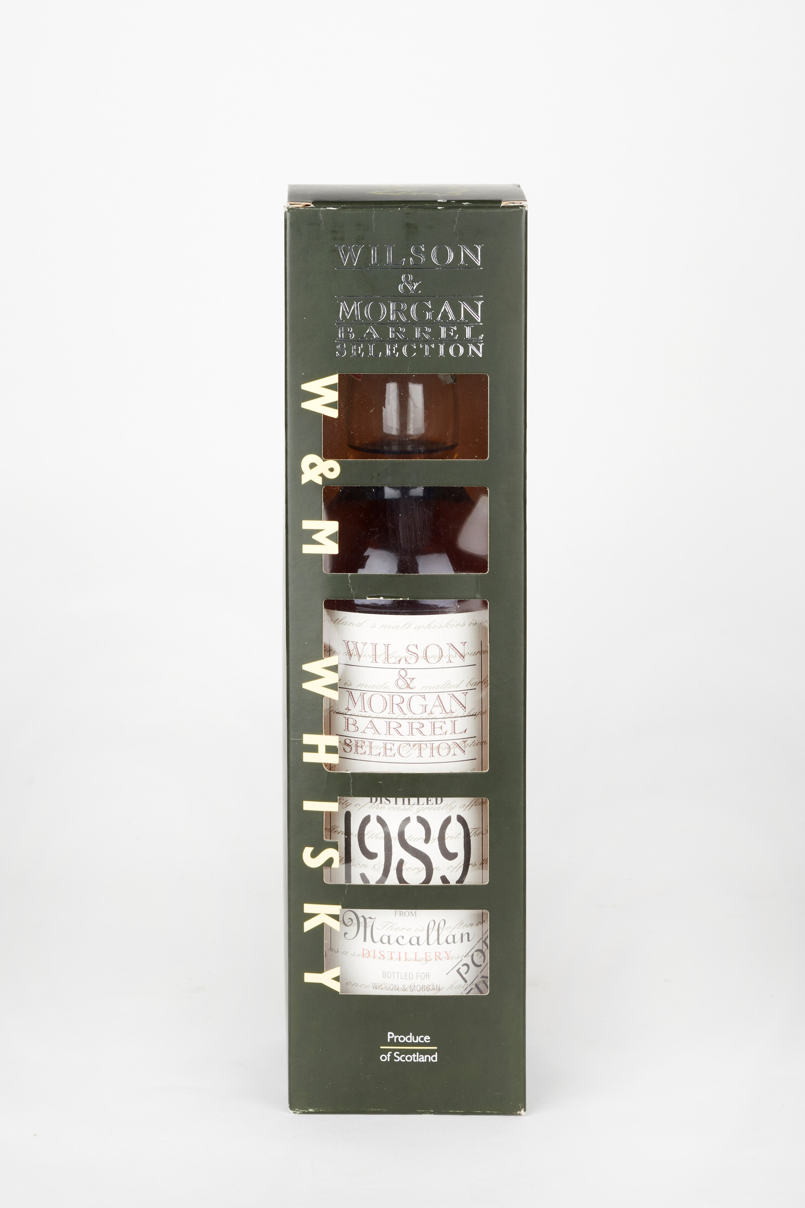Macallan 1989 della Serie "barrel Selection" Imbottigliato da Wilson & Morgan.