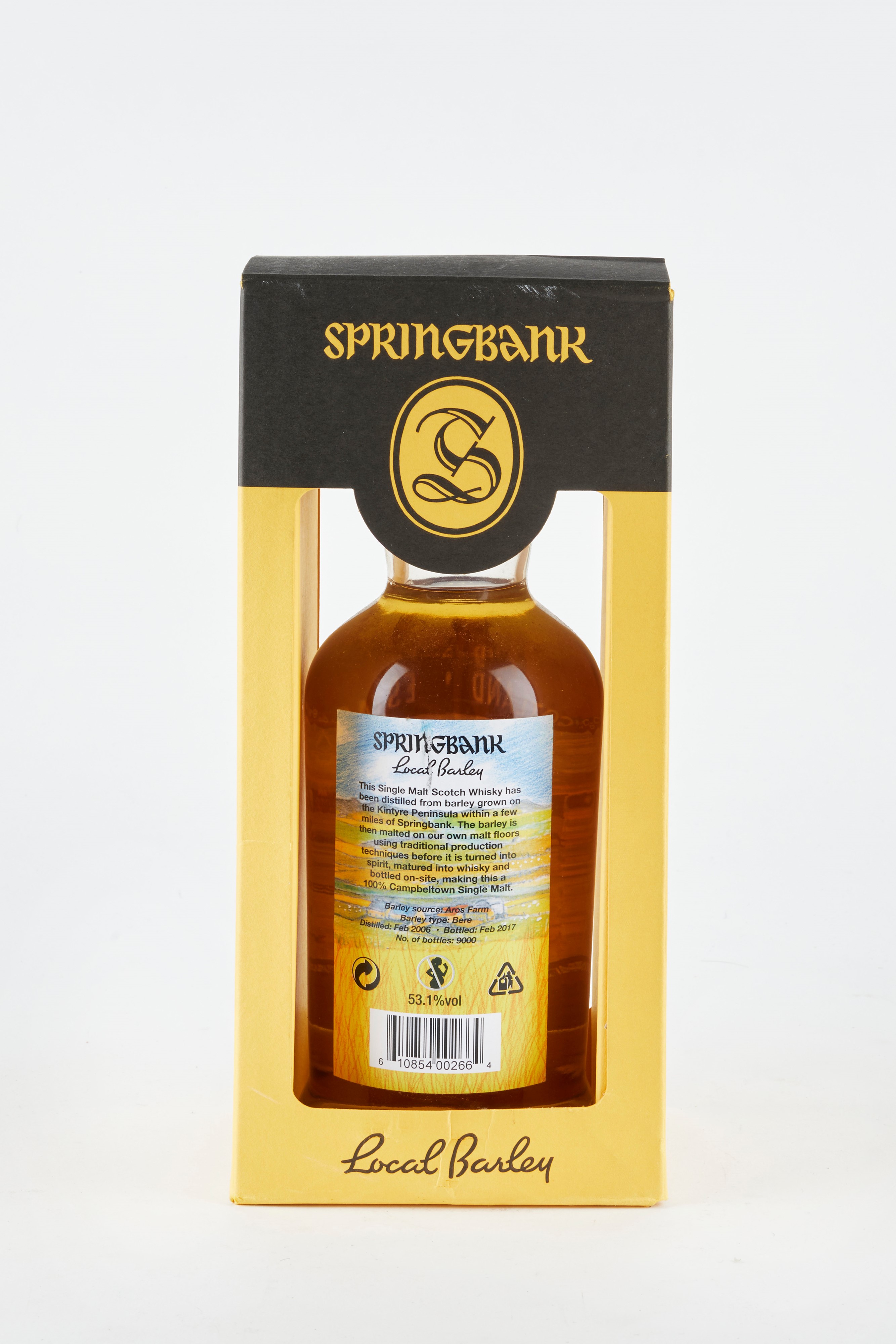 Springbank Local Barley 11 Years Old
