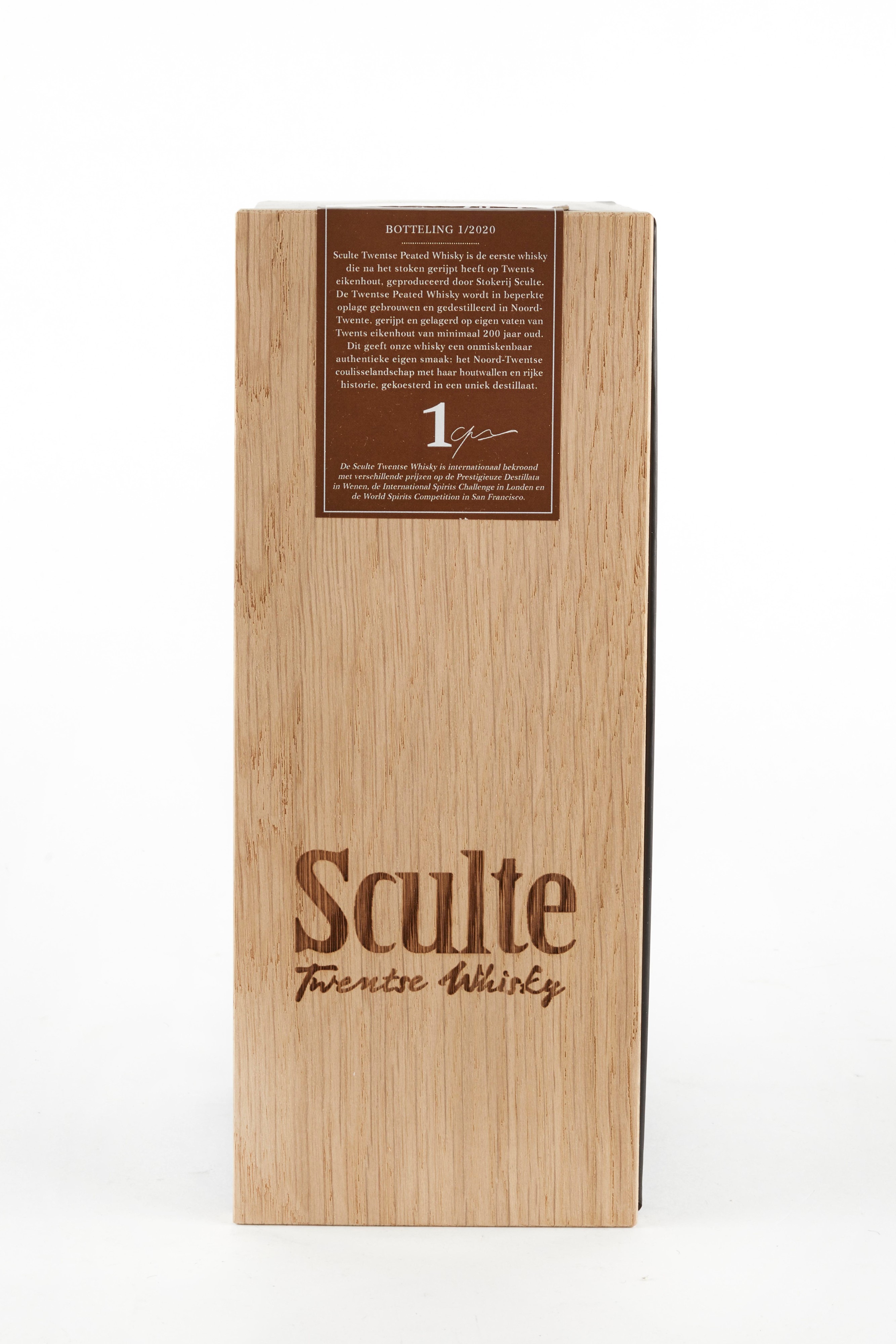 Sculte Twentse Whisky 1e Botteling