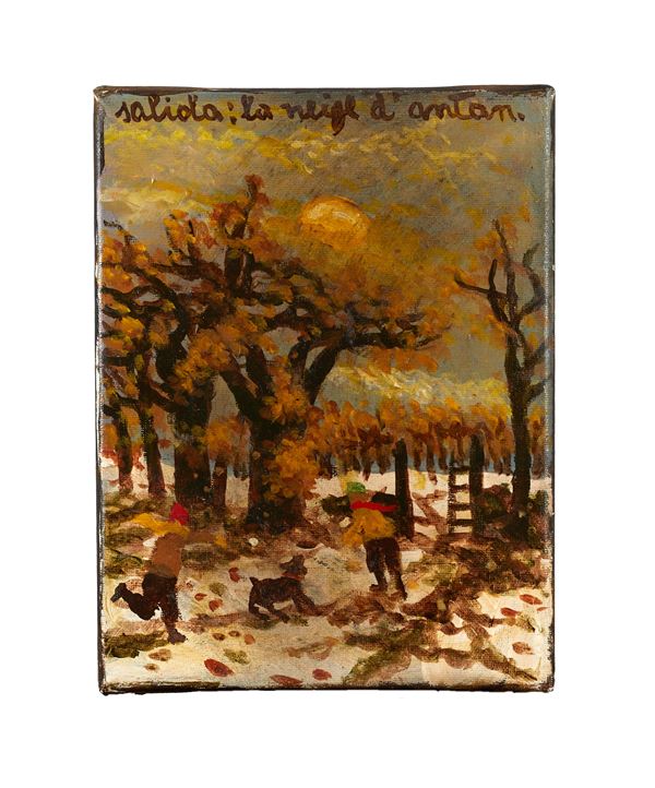 Antonio Saliola - "La neige d'antan"