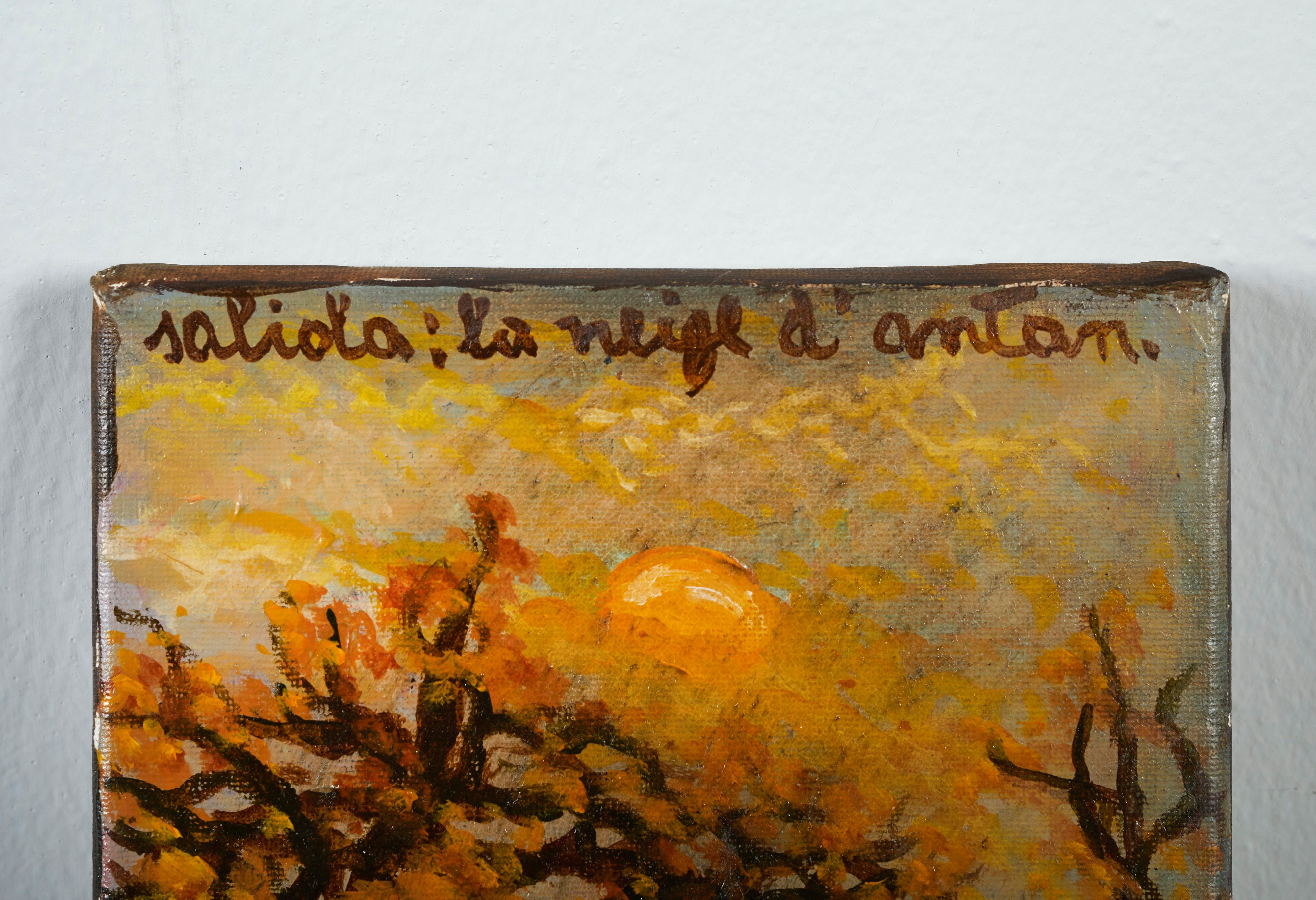 Antonio Saliola - "la Neige D'antan"