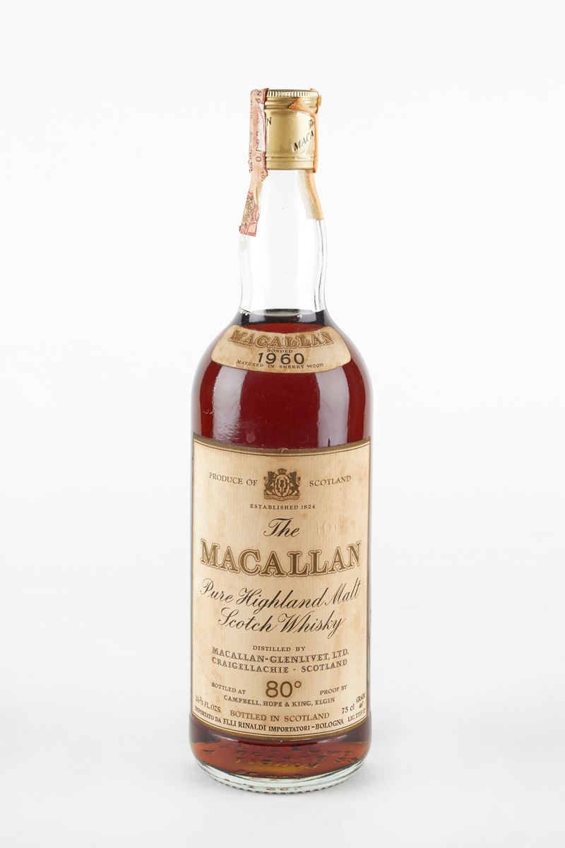 Macallan : Macallan 1960  (1960)  - 46% vol - Asta Macallan e Whisky Rari | Da Importanti Collezioni Europee - Fidelis Auctions