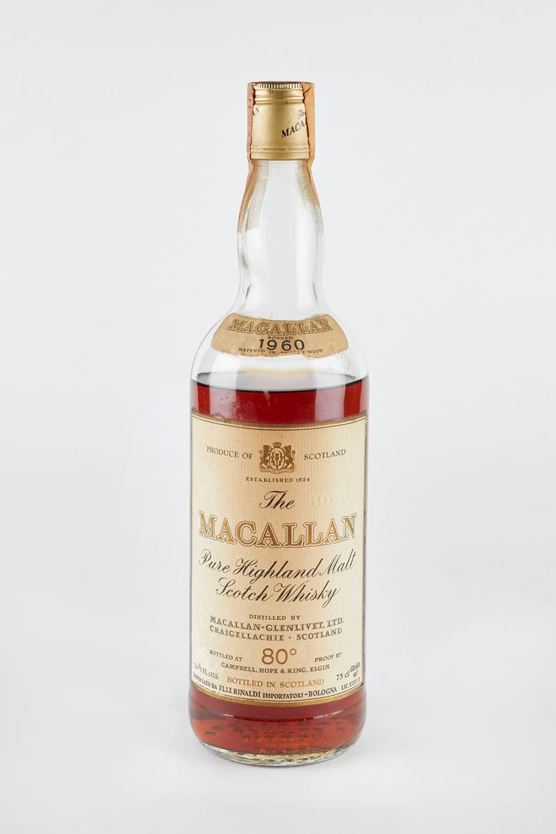 Macallan : Macallan 1960  (1960)  - 46% vol - Asta Macallan e Whisky Rari | Da Importanti Collezioni Europee - Fidelis Auctions