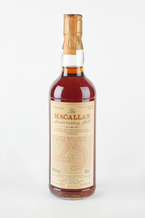 Macallan - Macallan Anniversary Malt 25 Years Old