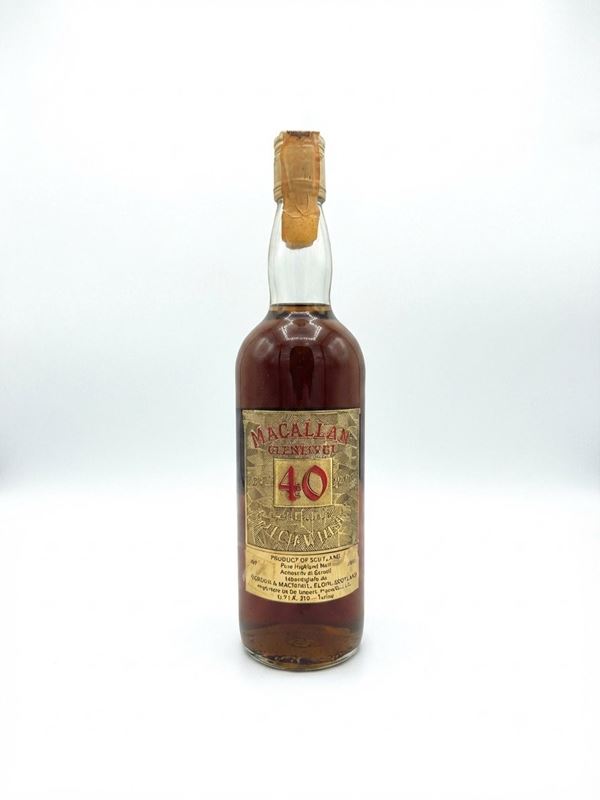 Macallan,Gordon &amp; MacPhail - The Macallan Glenlivet 40 Years Old
