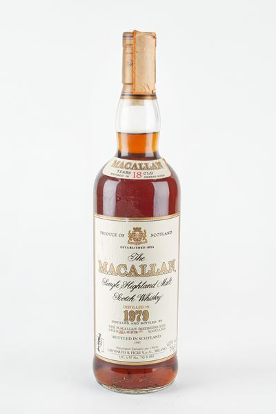 Macallan 18 Year Old Sherry Oak 1979