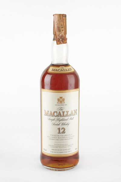 The Macallan 12 Year Old Single Highland Malt Scotch Whisky
