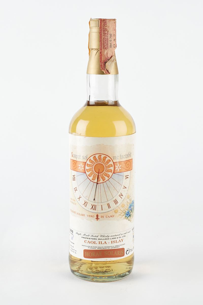 Ila Caol Caol Ila : Caolila 1982 Horae Solaris  (1982)  - 50% vol - Asta Macallan e Whisky Rari | Da Importanti Collezioni Europee - Fidelis Auctions