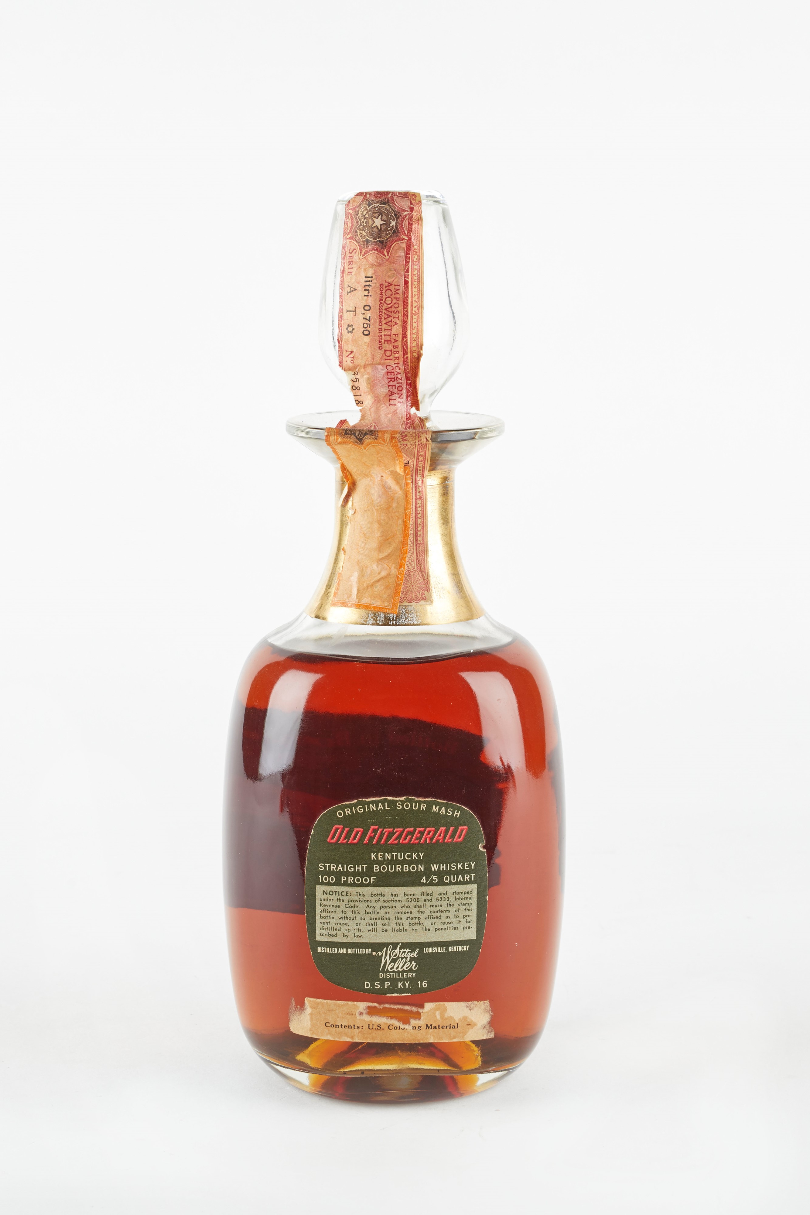 Old Fitzgerald Decanter