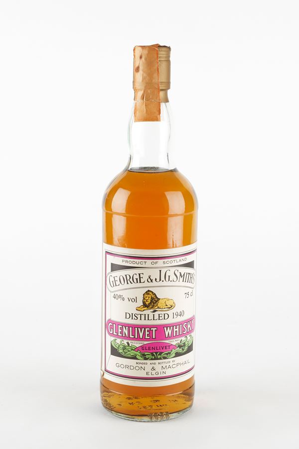 The Glenlivet,Gordon &amp; MacPhail - Glenlivet Gordon & Macphail 1940