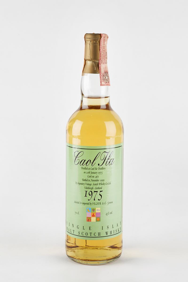 Ila Caol Caol Ila : Caol Ila 1975 25 Years Old  (1975)  - 43% vol - Asta Macallan e Whisky Rari | Da Importanti Collezioni Europee - Fidelis Auctions