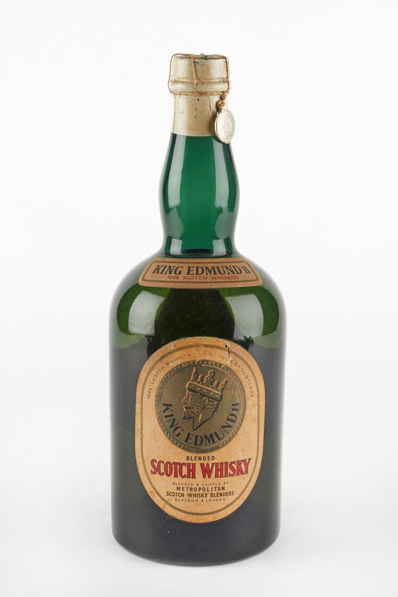King Edmund II : King Edmund II  (Anni 40/50)  - 43% vol - Asta Macallan e Whisky Rari | Da Importanti Collezioni Europee - Fidelis Auctions