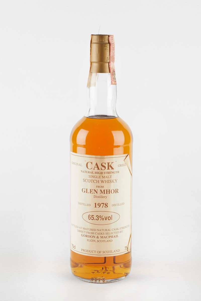 Glen Mhor,Gordon &amp;amp; MacPhail : Glen Mhor 1978  (1978)  - 65.3% vol - Asta Macallan e Whisky Rari | Da Importanti Collezioni Europee - Fidelis Auctions