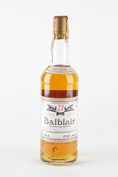 Balblair 21 Year Old 1964